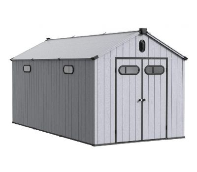 Сарай пластиковый Black Fox Summit 11,5м2 от производителя Lifetime по цене 185 000 р Сарай пластиковый Black Fox Summit 11,5м2 от производителя Lifetime по цене 185 000 р