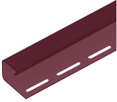J-профиль Бургунд от производителя Tecos по цене 362 р J-профиль Бургунд от производителя Tecos по цене 362 р