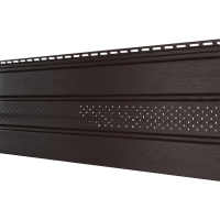 Софит Классический, перфорация по центру Коричневый Софит Классический, перфорация по центру Коричневый