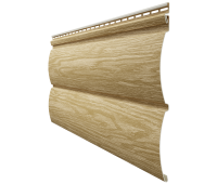 Виниловый сайдинг - серия LUX Блок-Хаус D4,7T,( под бревно) Зрелый каштан