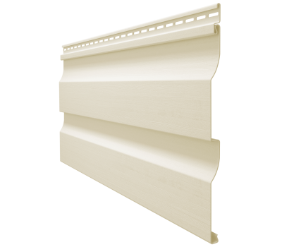 Виниловый сайдинг - серия PREMIUM D4,5D,(Корабельный брус) Сливки от производителя  Docke по цене 320 р