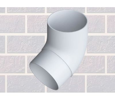 Колено трубы 67° Белое от производителя  Альта-профиль по цене 137 р