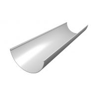 Водосточный желоб ПВХ Белый