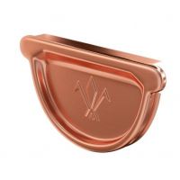 Заглушка универсальная с резиновым уплотнителем Медь 125/90