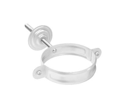 Комплект крепления трубы RAL 9003 Белый 150/100 от производителя  Aquasystem по цене 805 р