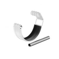 Соединитель желоба с резиновым уплотнителем RAL 9003 Белый 150/100