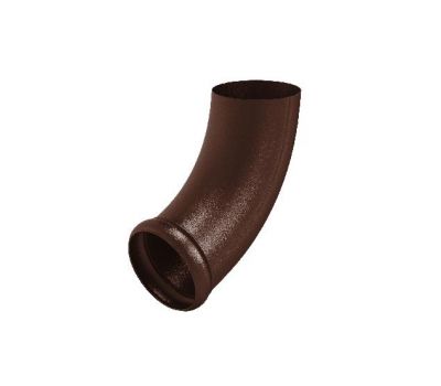Отвод трубы декорированный RAL 8017 Коричневый matt 150/100 от производителя  Aquasystem по цене 8 918 р