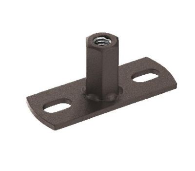 Держатель для хомута под метиза RR 32 Тёмно-коричневый matt 150/100 от производителя  Aquasystem по цене 1 129 р