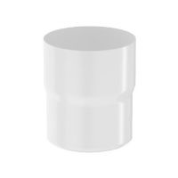 Соединитель трубы RR 20 Мраморно-белый 150/100 Соединитель трубы RR 20 Мраморно-белый 150/100