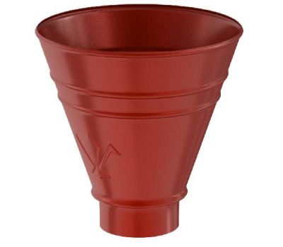 Воронка водосборная круглая RR 29 Бургундский 150/100 от производителя  Aquasystem по цене 4 847 р