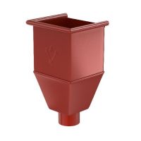 Воронка_водосборная удлиненая RR 29 Бургундский 150/100