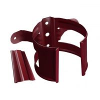 Кронштейн трубы (на дерево) Вишневый (RAL 3005) Кронштейн трубы (на дерево) Вишневый (RAL 3005)