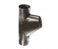 Тройник трубы Коричневый (RR 32)