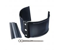 Кронштейн трубы (на кирпич) Серый (RAL 7024)