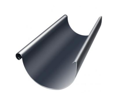 Водосточный желоб 3м Серый (RAL 7024) от производителя Grand Line по цене 1 740 р Водосточный желоб 3м Серый (RAL 7024) от производителя Grand Line по цене 1 740 р