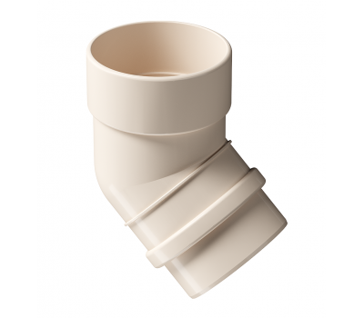 Колено 45˚ Lux ПВХ Латте от производителя  Docke по цене 392 р
