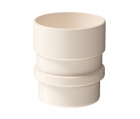 Муфта соединительная Lux ПВХ Латте