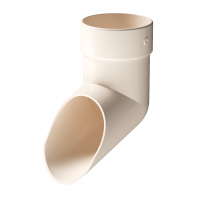 Отвод Lux ПВХ Латте