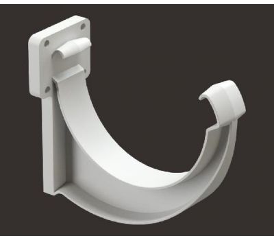 Кронштейн желоба пластиковый Lux ПВХ Пломбир от производителя  Docke по цене 128 р